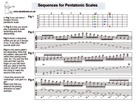 pentatonic sequences